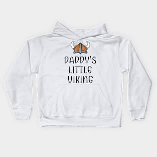 Daddy's Little Viking Kids Hoodie